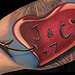 Tattoos - Custom Heart Tattoo - 86839